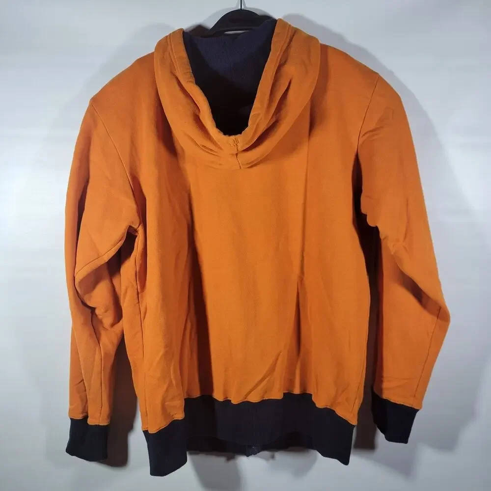 Vintage the North Face 1990 Trans Antartica Expedition Orange Full Zip Hoodie XL